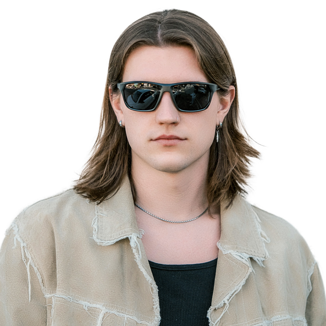 Matrix Upton Prescription Sports Safety Sunglasses Silver - Cycling, Running and Baseball Glasses