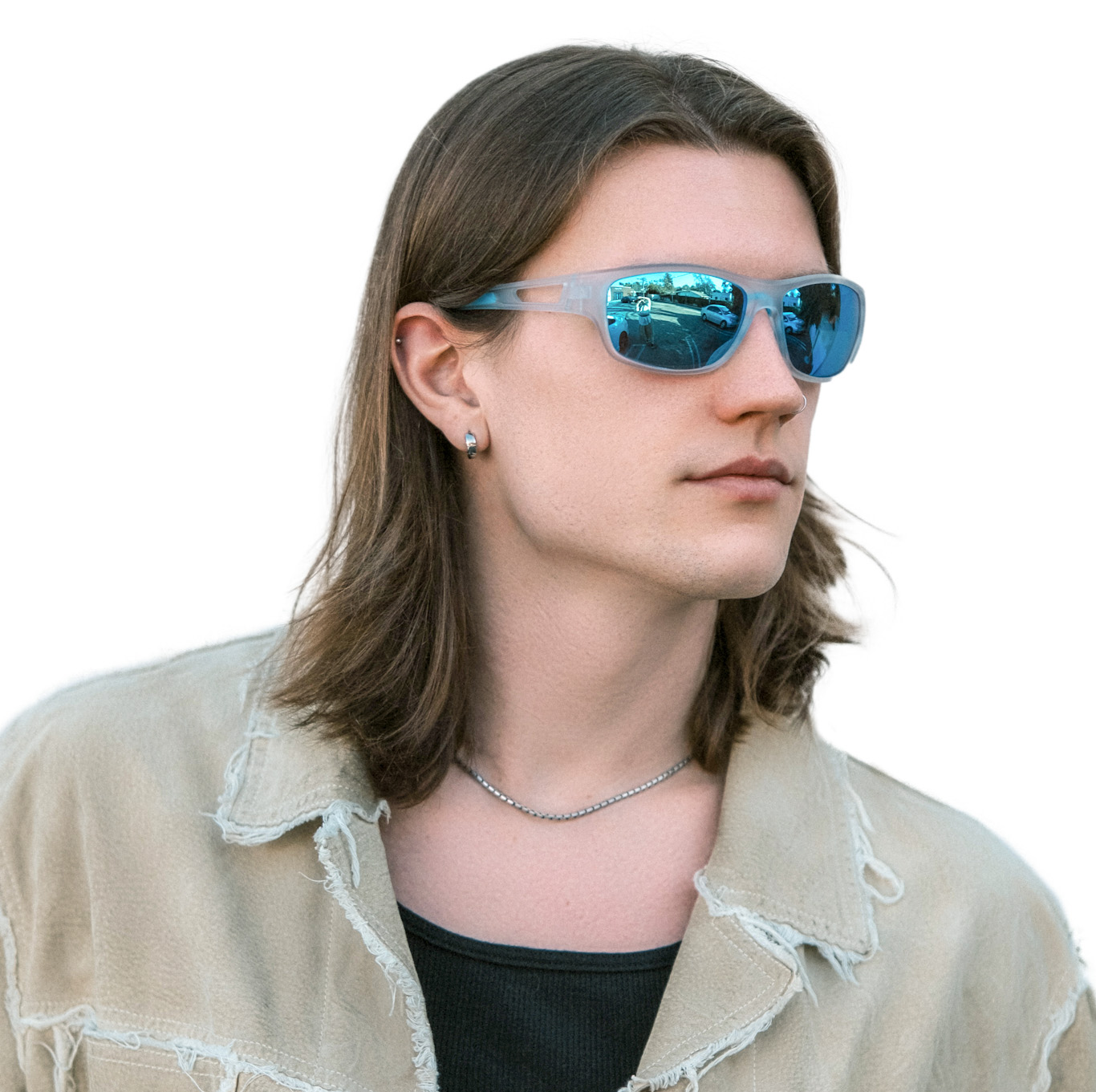 Matrix Salem Prescription Sports Safety Sunglasses Clear - Cycling, Tennis and Baseball Glasses