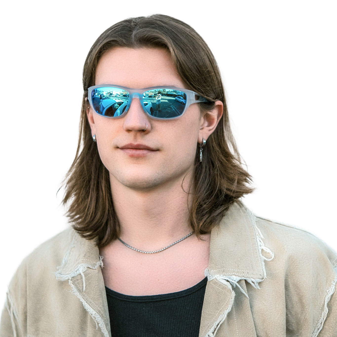 Matrix Salem Prescription Sports Safety Sunglasses Clear - Cycling, Tennis and Baseball Glasses