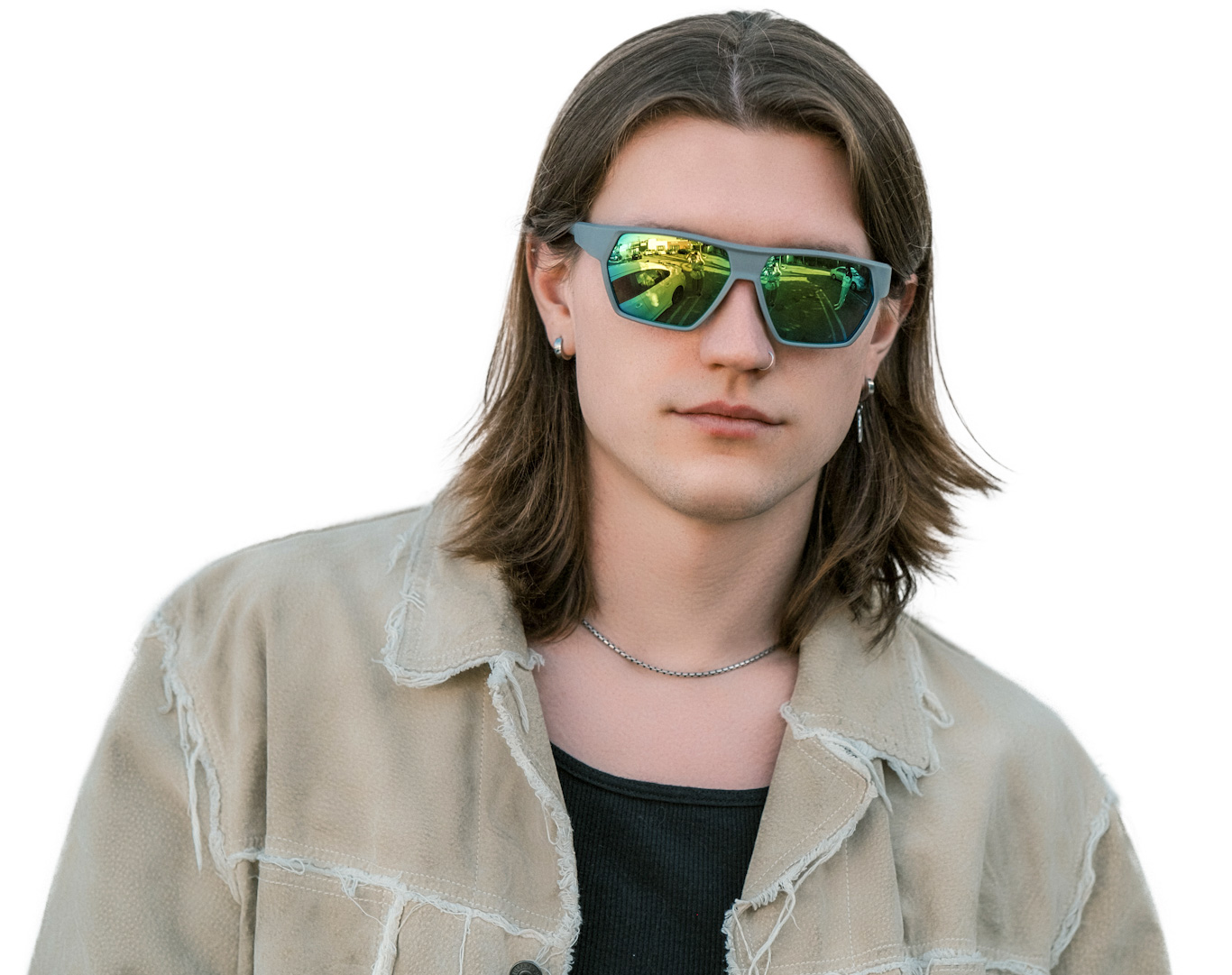 Matrix Belgrade Prescription Safety Glasses Silver - ANSI Z87.1 Certified - Industrial or Tactical Glasses