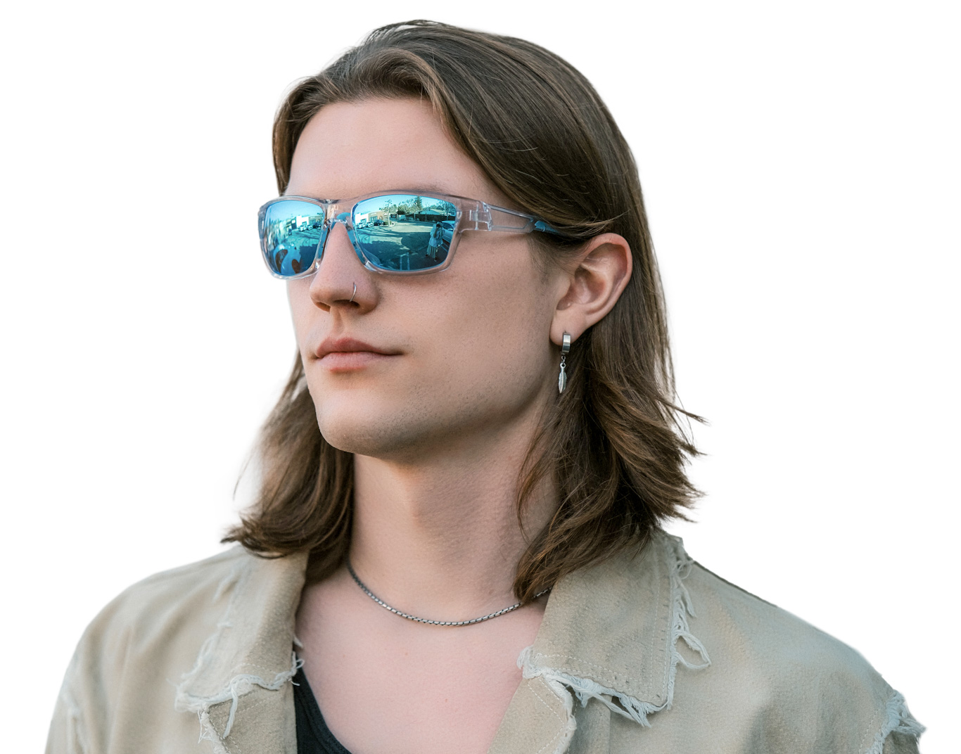 Matrix Marion Prescription Safety Glasses Clear - ANSI Z87.1 Certified - Industrial and Tactical Glasses