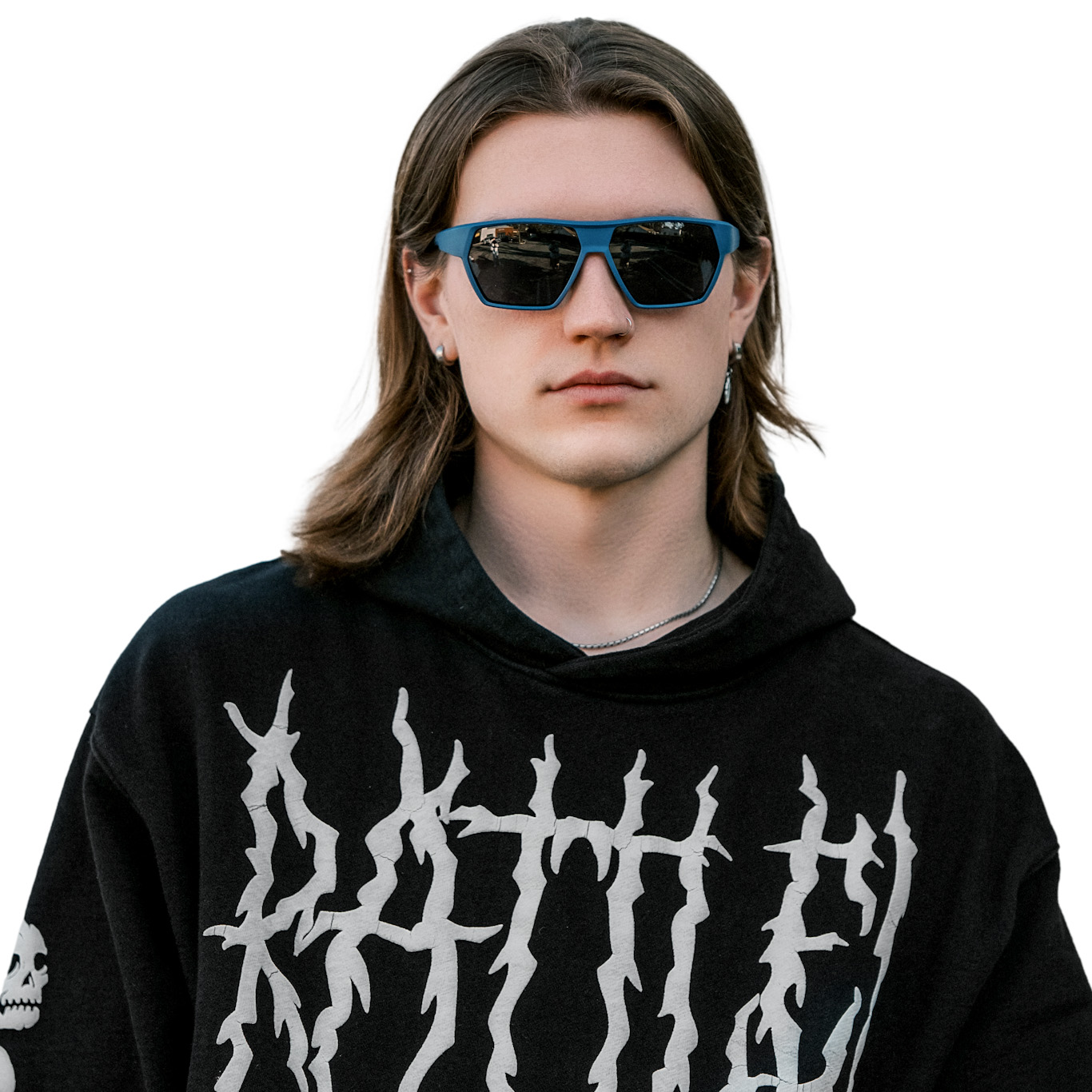 Matrix Belgrade Prescription Safety Glasses Blue - ANSI Z87.1 Certified - Constrution, Industrial and Tactical Glasses