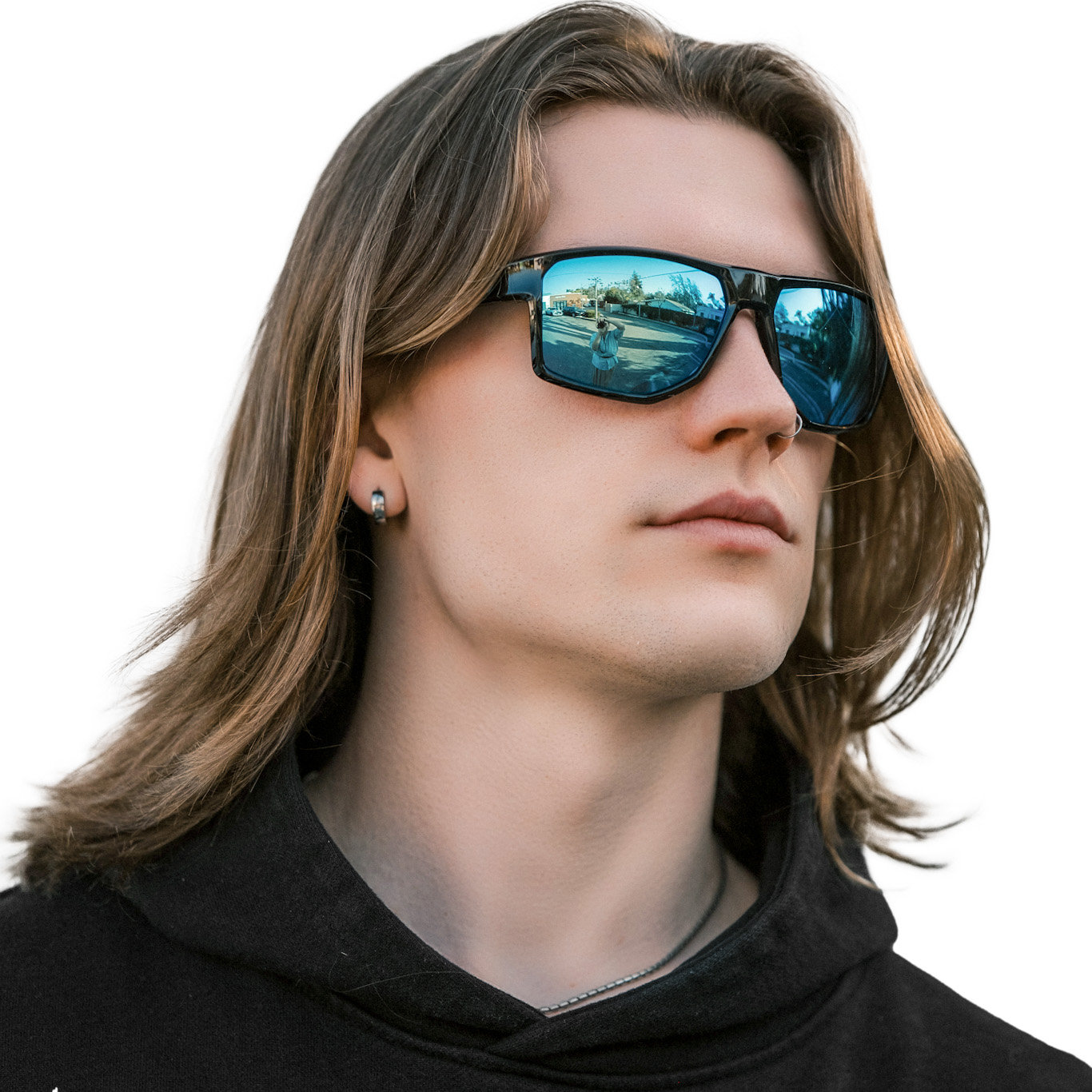 Matrix Victor Prescription Sports Safety Sunglasses Blue - Cycling, Tennis and Baseball Glasses