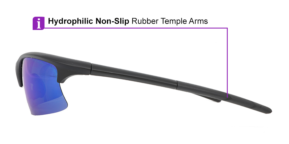 Hudson Prescription Sports Glasses & Sunglasses Black