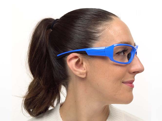 Dunkirk Prescription Safety & Sports Glasses Blue