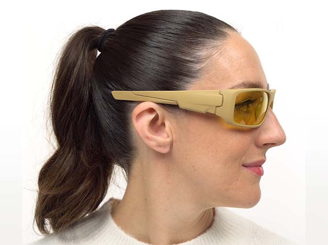 Sherrill Prescription Safety Glasses Almond