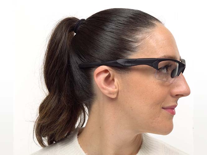 Elmira Prescription Safety Glasses Black - ANSI Z87.1 Certified