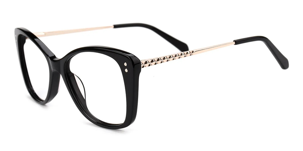 Panguitch Clip On Prescription Sunglasses Black with Spring Hinge