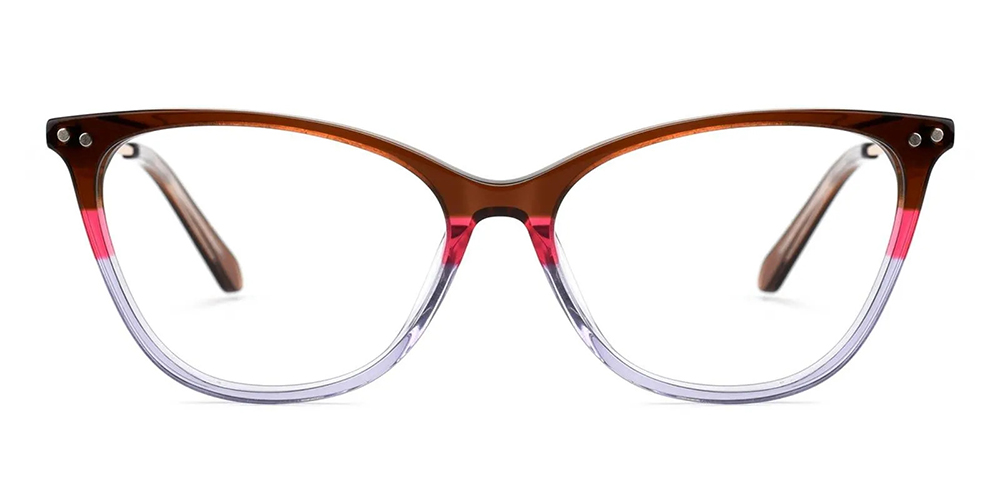 Toquerville Clip On Prescription Sunglasses Brown with Spring Hinge