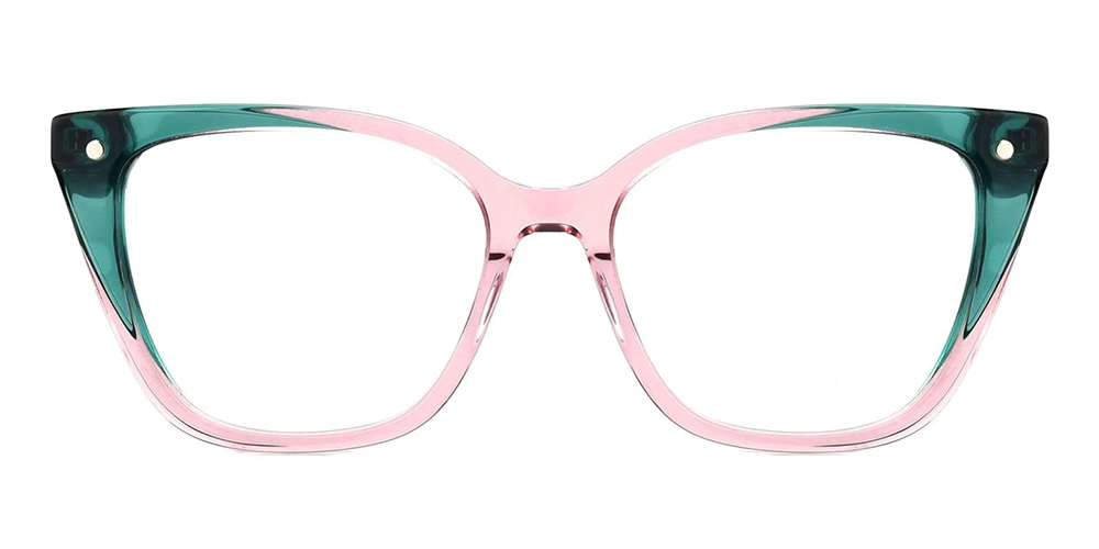 Oakley Clip On Prescription Sunglasses Green Accetate with Spring Hinge