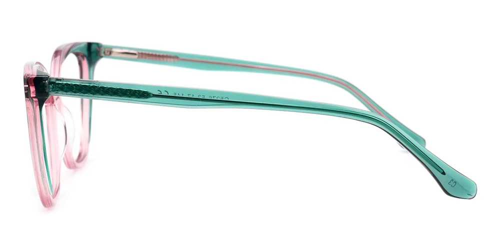 Oakley Clip On Prescription Sunglasses Green Accetate with Spring Hinge