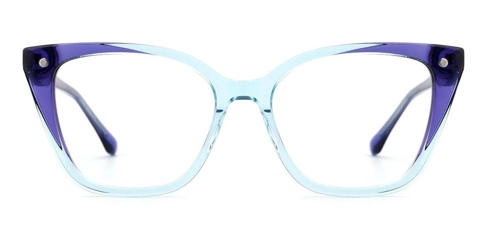 Oakley Clip On Prescription Sunglasses Purple Accetate with Spring Hinge