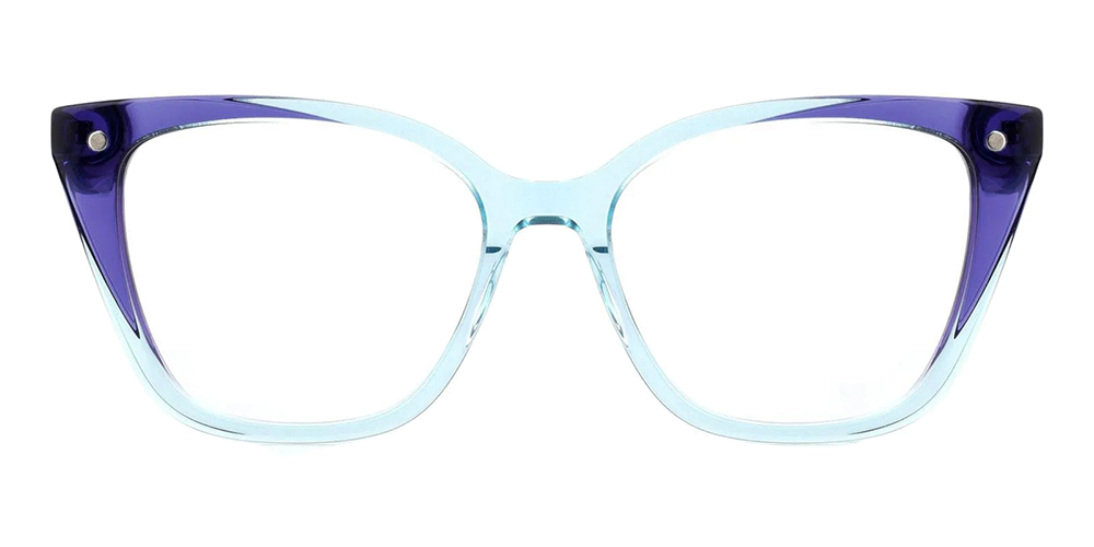 Oakley Clip On Prescription Sunglasses Purple Accetate with Spring Hinge