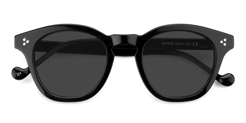 Mineola Cat Eye Prescription Sunglasses Black