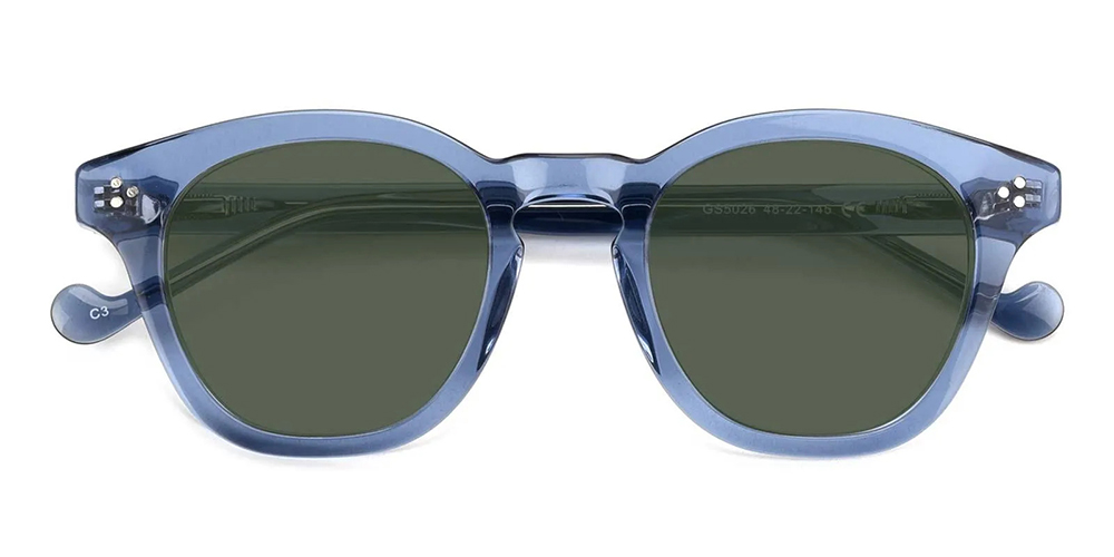Mineola Cat Eye Prescription Sunglasses Blue