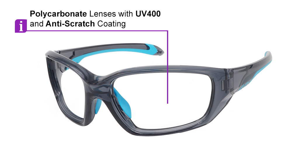 Matrix Aspen Prescription Safety Glasses -- ANSI Z87.1 Certified 