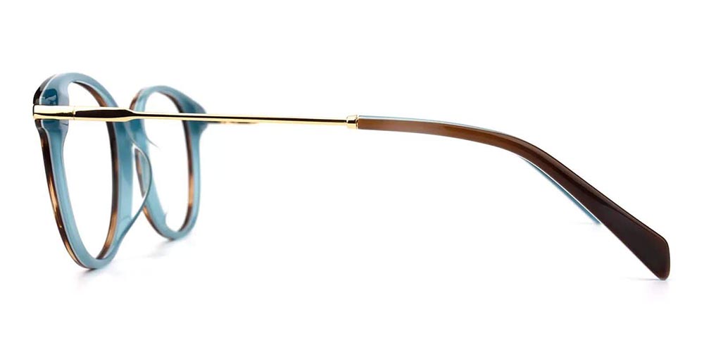 Coram Acetate Prescription Eyeglasses Brown