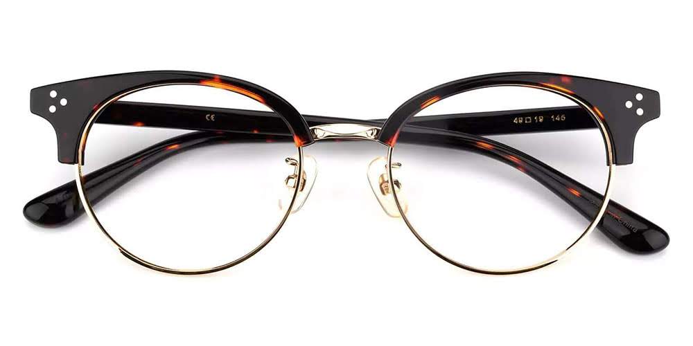 Commack Acetate Prescription Eyeglasses Tortoise