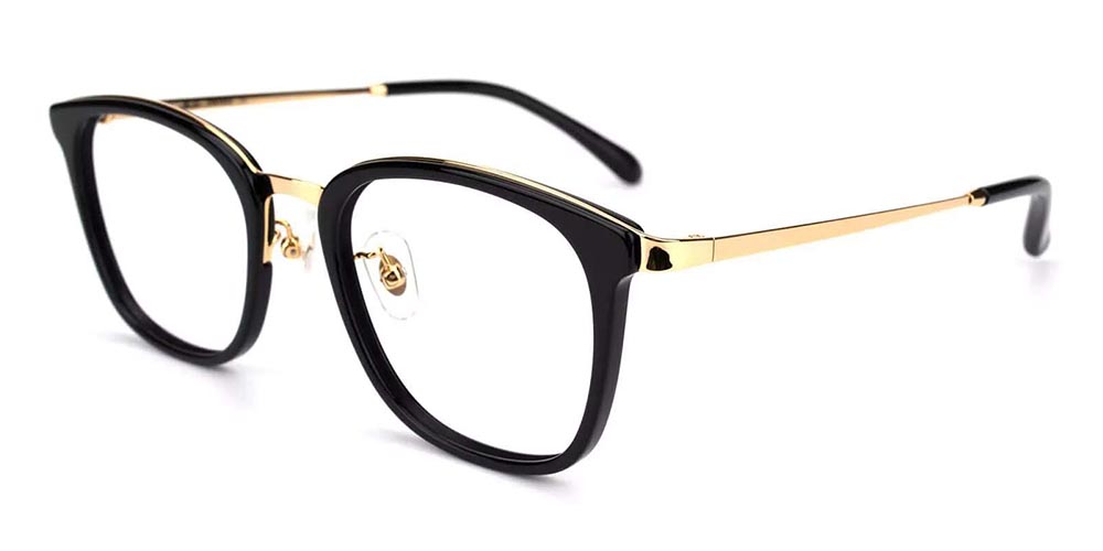 Sutherland Acetate Prescription Eyeglasses Black