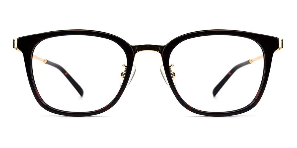 Uniondale Acetate Prescription Eyeglasses Black Demi