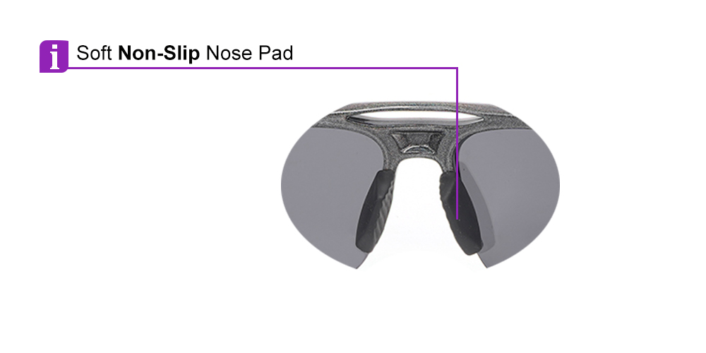 Matrix Cortez Prescription Safety Sports Sunglasses -- Jogging, Cycling and Golfing Glasses