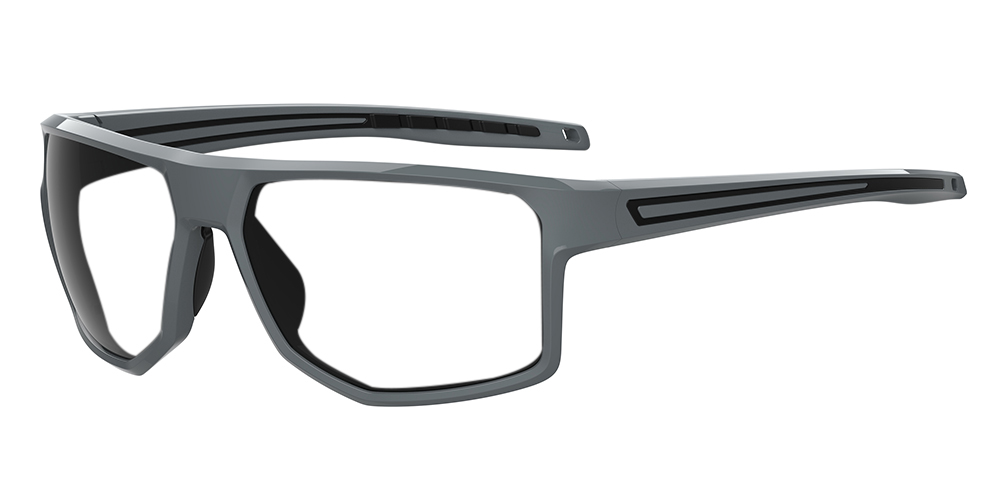 Matrix Victor Prescription Sports Safety Sunglasses Grey - Cycling, Tennis and Baseball Glasses