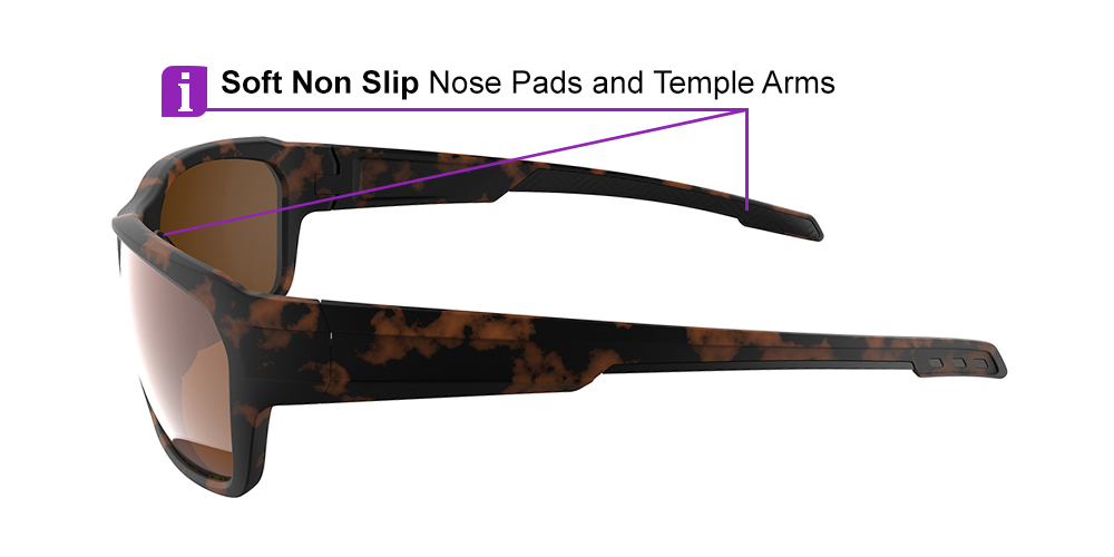 Matrix Ennis Prescription Sports Safety Sunglasses Tortoise - Cycling, Tennis and Baseball Glasses