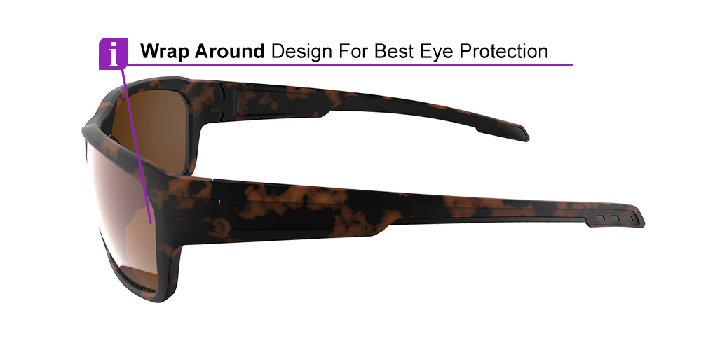 Matrix Ennis Prescription Sports Safety Sunglasses Tortoise - Cycling, Tennis and Baseball Glasses