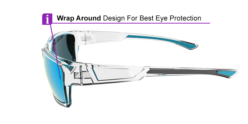 Matrix Marion Prescription Safety Glasses Clear - ANSI Z87.1 Certified - Industrial and Tactical Glasses