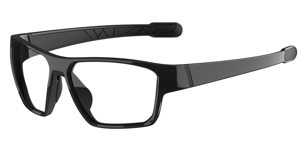 Matrix Shelby Prescription Sports Sunglasses Black - Cycling, Running or Baseball Glasses