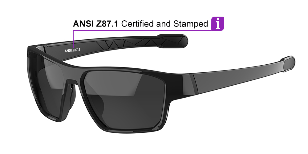 Matrix Shelby Prescription Sports Sunglasses Black - Cycling, Running or Baseball Glasses