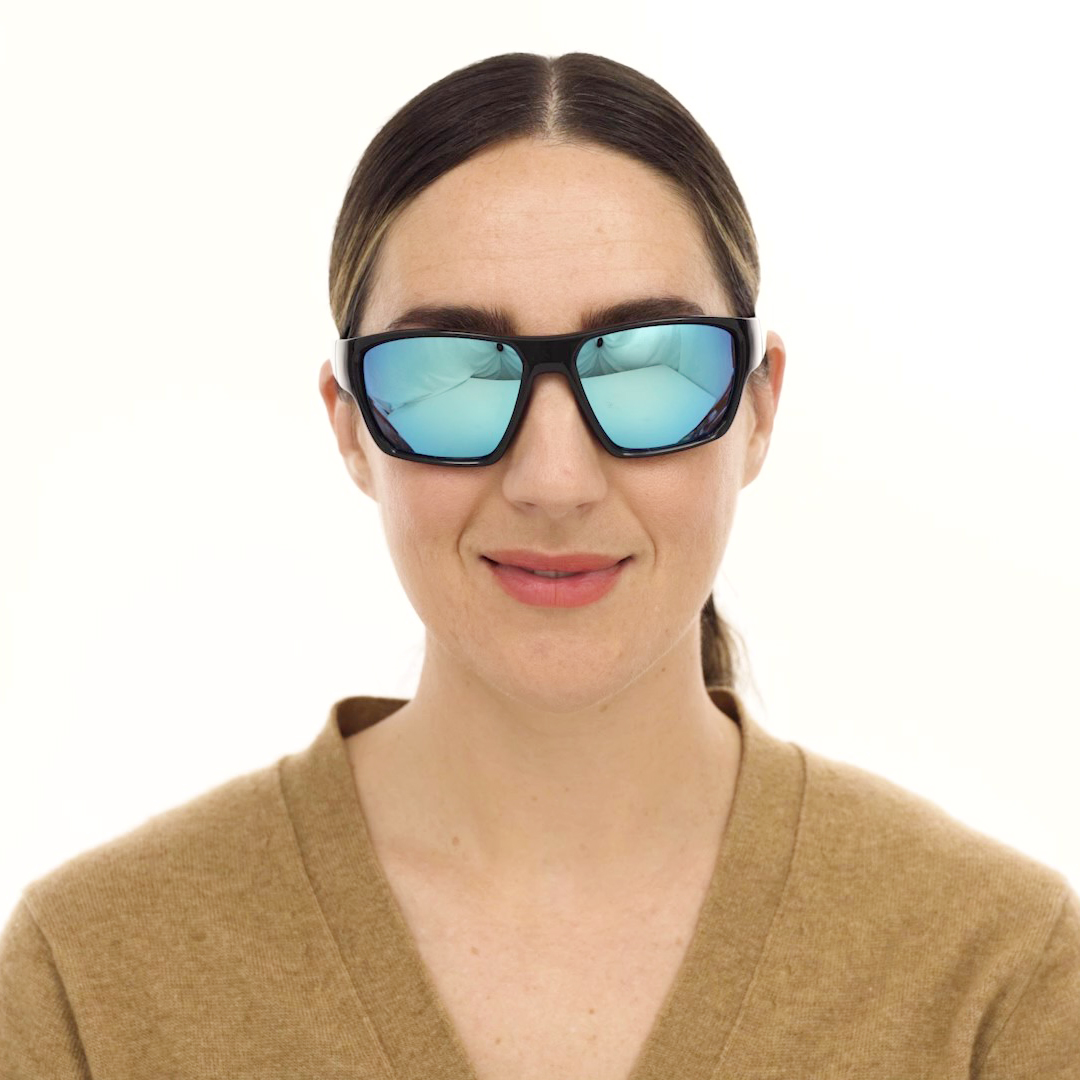 Matrix Shelby Prescription Safety Glasses Black Blue - ANSI Z87.1 Certified - Industrial, Construction and Tactical Glasses