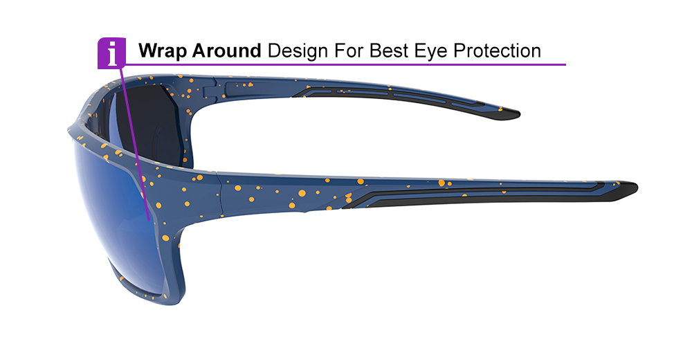 Matrix Upton Prescription Sports Safety Sunglasses Stardust - Cycling, Tennis and Baseball Glasses