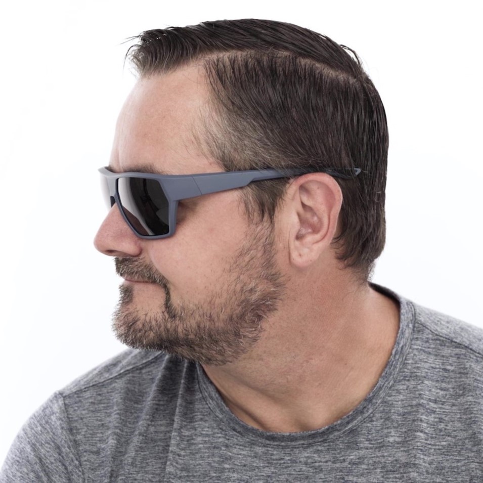 Matrix Belgrade Prescription Sports Safety Sunglasses Silver - Cycling, Tennis and Baseball Glasses