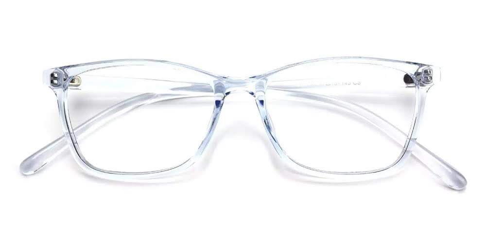Bluff Prescription Eyeglasses Clear