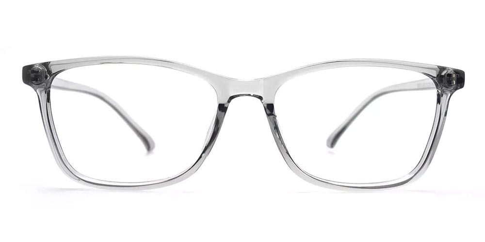 Bluff Prescription Eyeglasses Clear Grey