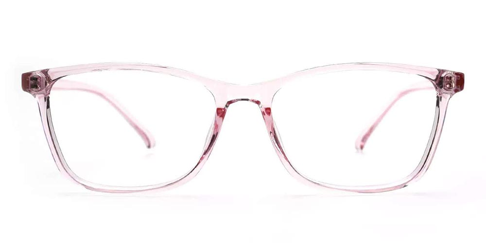 Bluff Prescription Eyeglasses Clear Pink