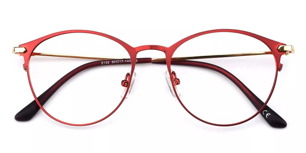 M2132 Prescription Glasses Red