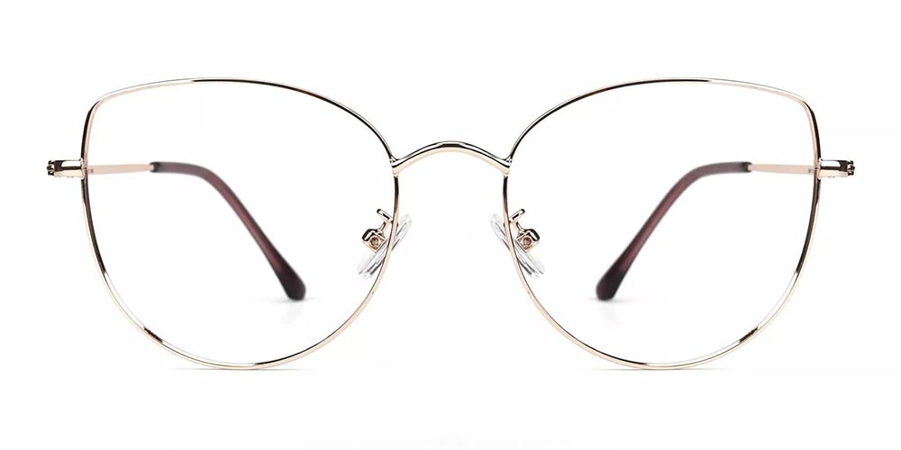 Wallsburg Prescription Eyeglasses Gold