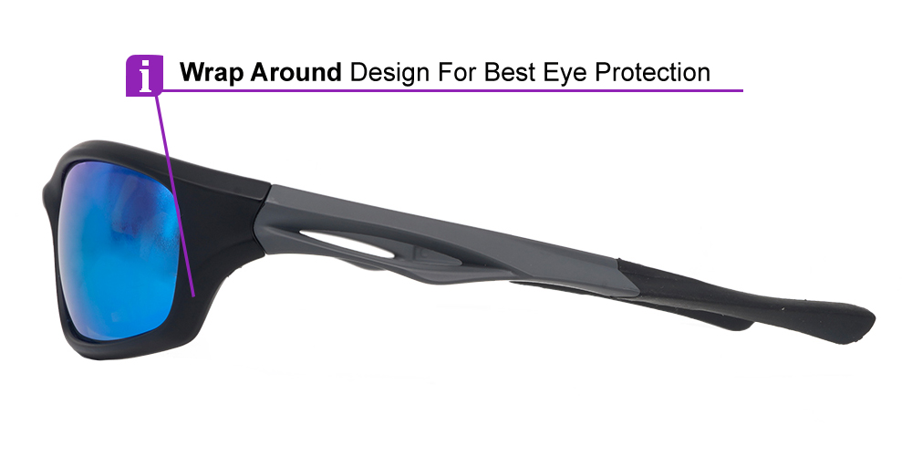 Matrix Glenwood Prescription Sports Sunglasses -- Cycling, Jogging and Golfing Glasses