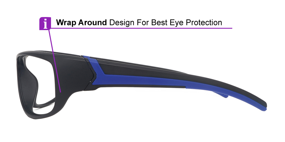 Matrix Eagle Prescription Safety Glasses -- ANSI Z87.1 Certified -- Spring Hinge