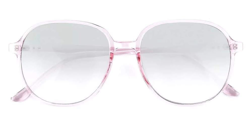 Garland Prescription Sunglasses Clear Pink