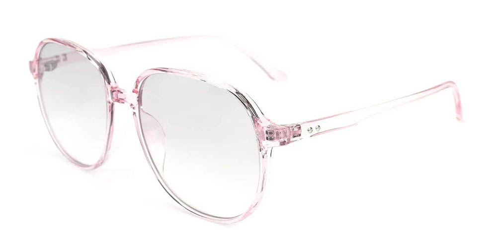 Garland Prescription Sunglasses Clear Pink