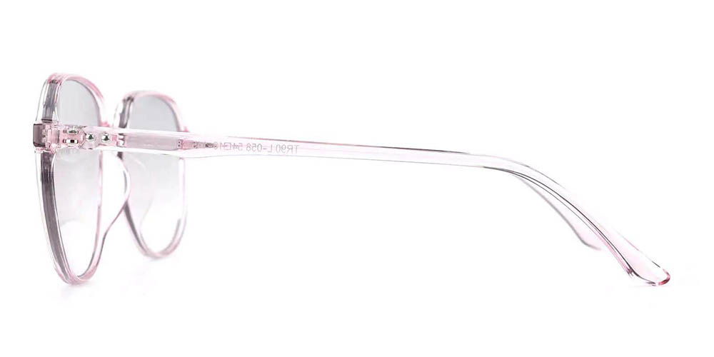 Garland Prescription Sunglasses Clear Pink