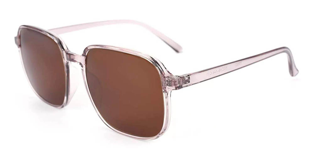 Huntington Prescription Sunglasses Clear Pink