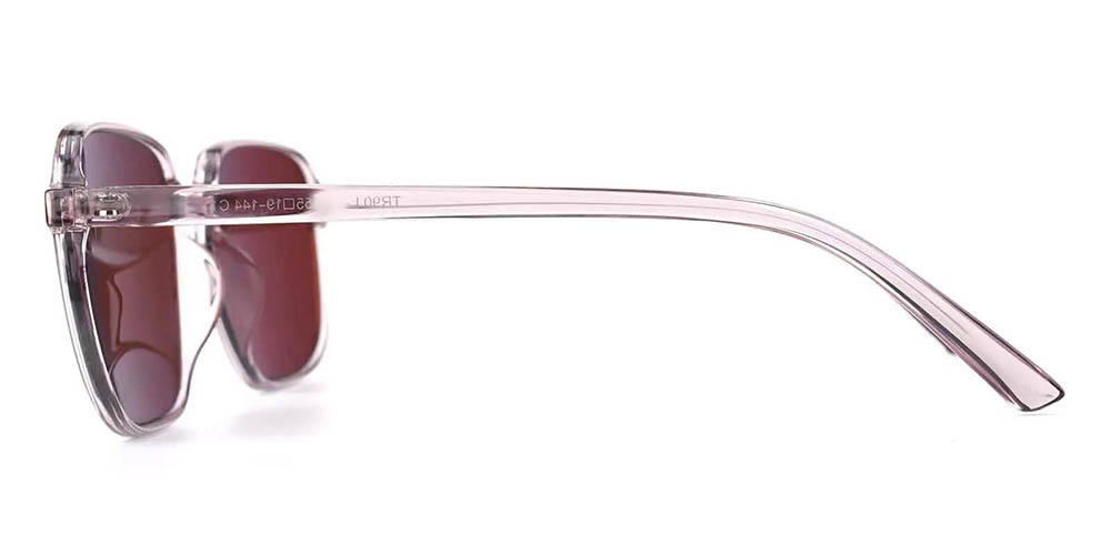 Huntington Prescription Sunglasses Clear Pink