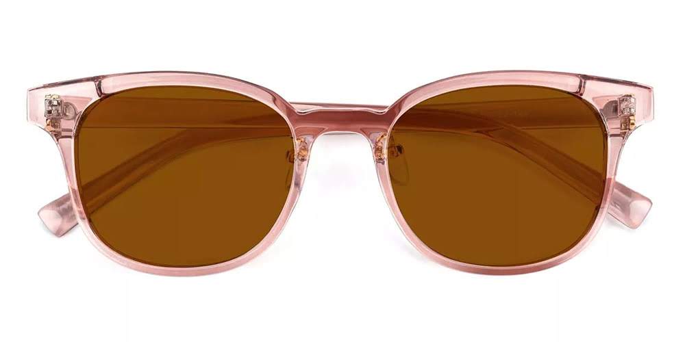 Syracuse Prescription Sunglasses Clear Pink