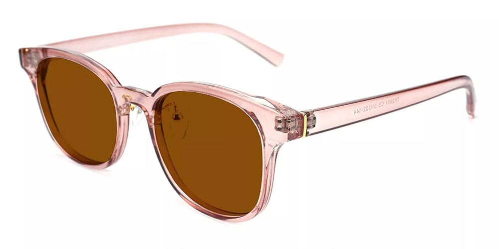 Syracuse Prescription Sunglasses Clear Pink