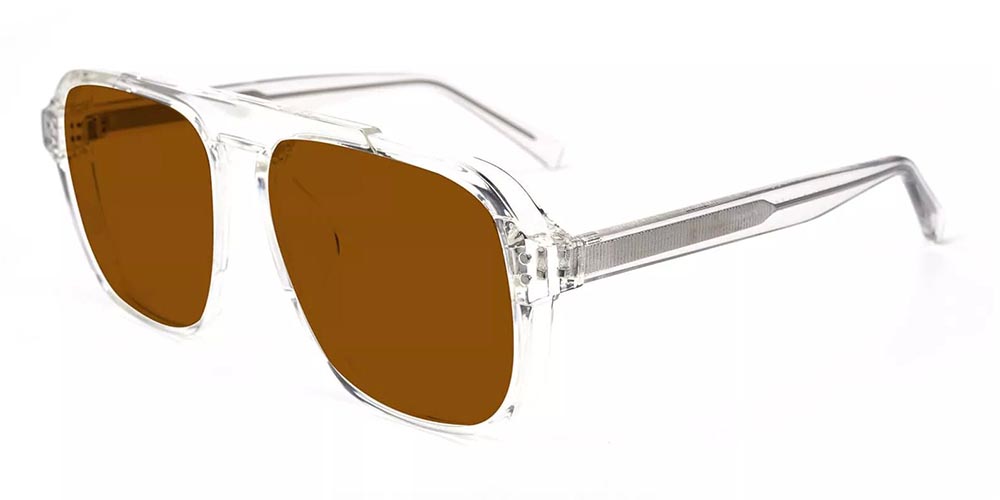 Farmington Aviator Prescription Sunglasses Clear