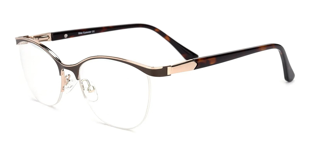 Vineyard Women Rx Glasses C4 BROWN